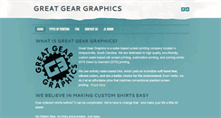 Desktop Screenshot of great-gear-graphics.com